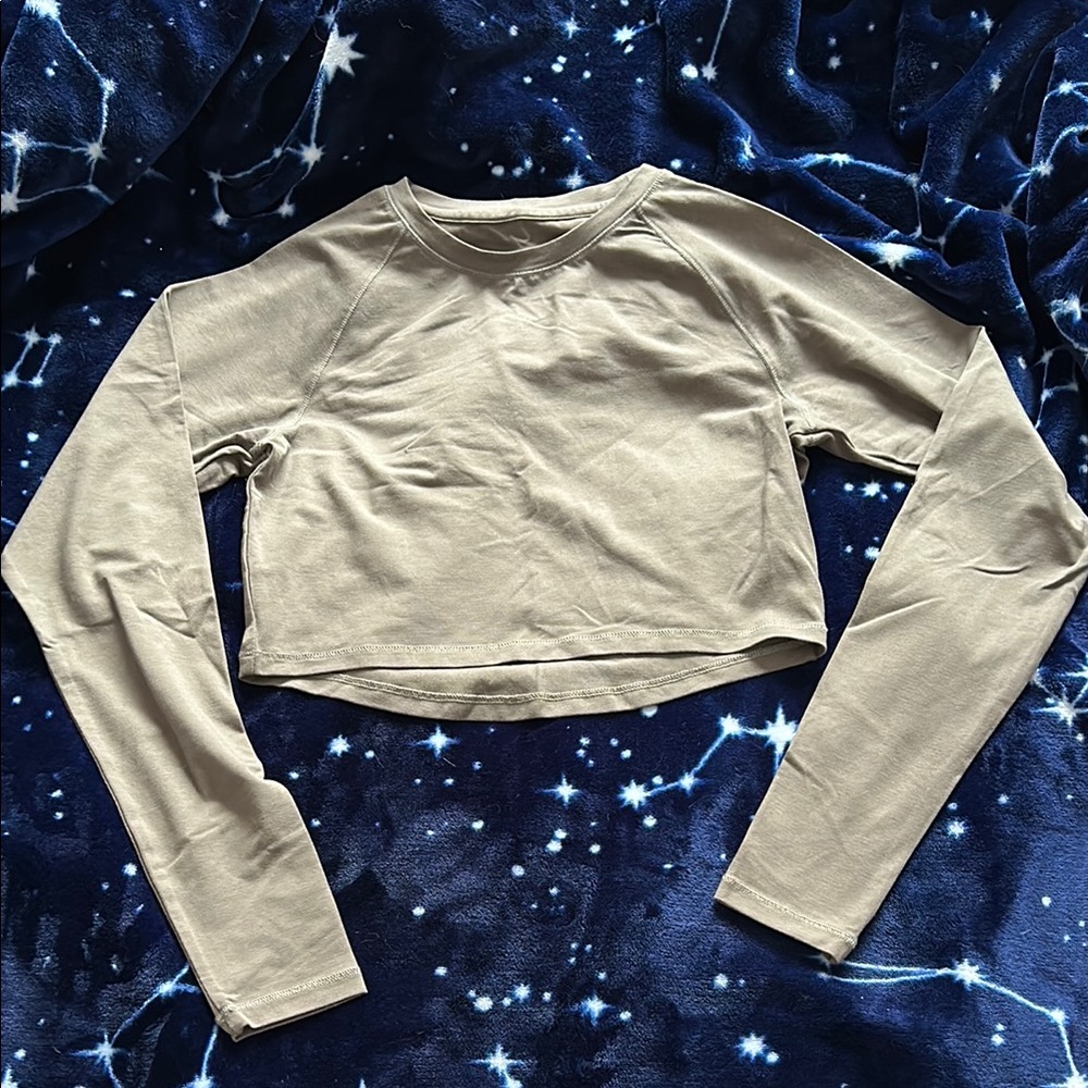 Alphalete long sleeve crop